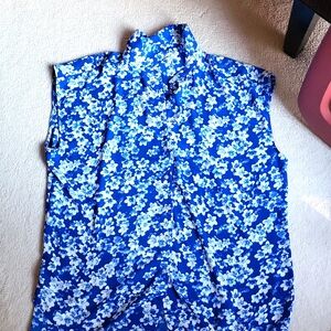 Reitmans Sleeveless Button Up Blouse NWOT XXL